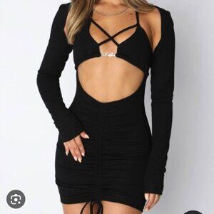 White fox dress
